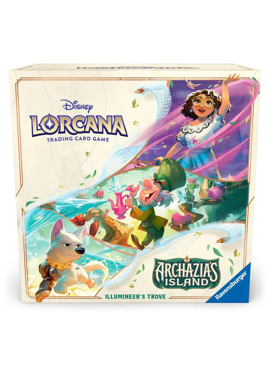 Disney Lorcana Archazia’s Island Illumineer's Trove - Collectible Card Game Set for TCG Enthusiasts | Perfect for Game Nights & Disney Fans
