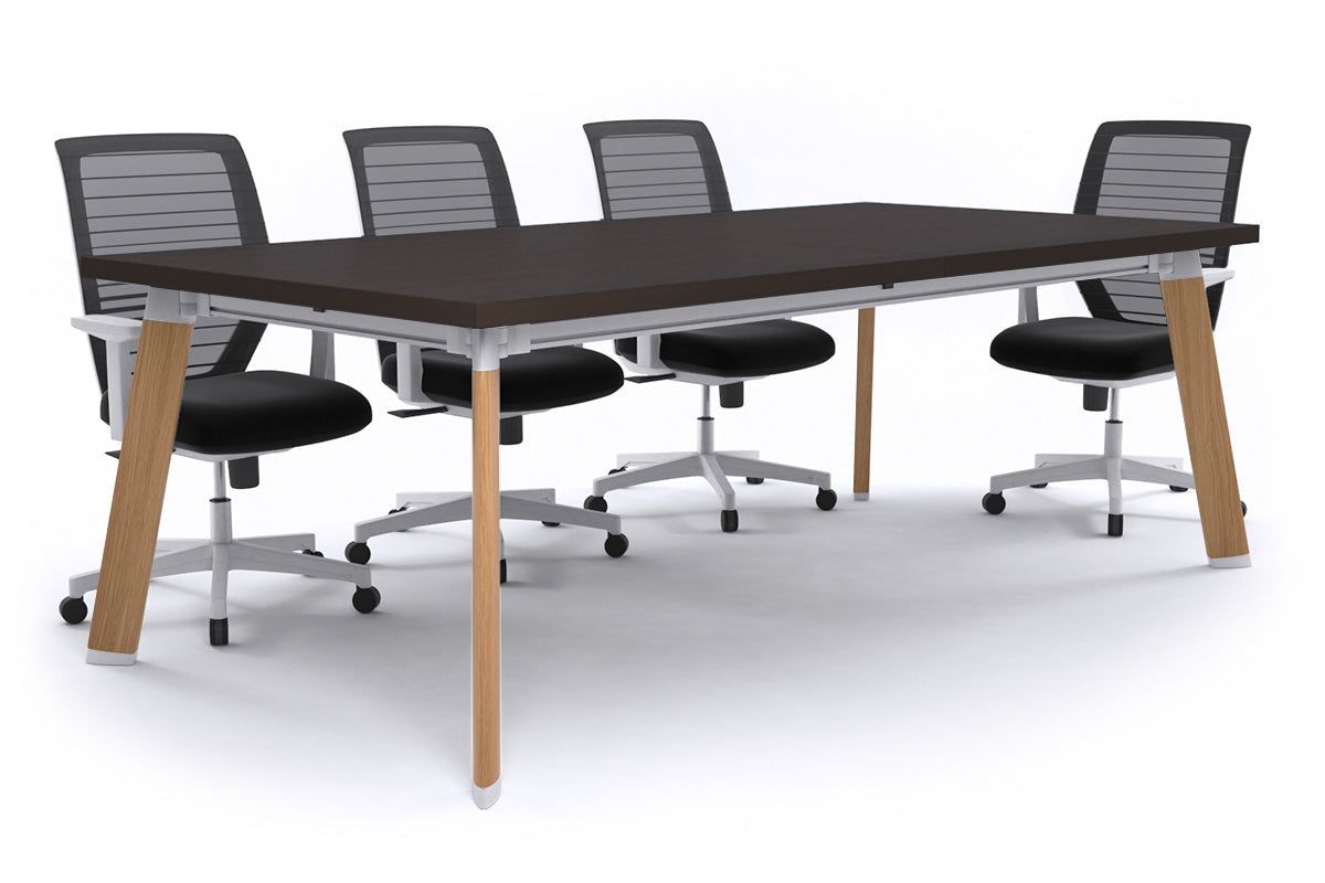 Adjustable Switch Meeting Room Table 2400L x 1200W - Modern Conference Table for Office Meetings & Collaborative Workspaces
