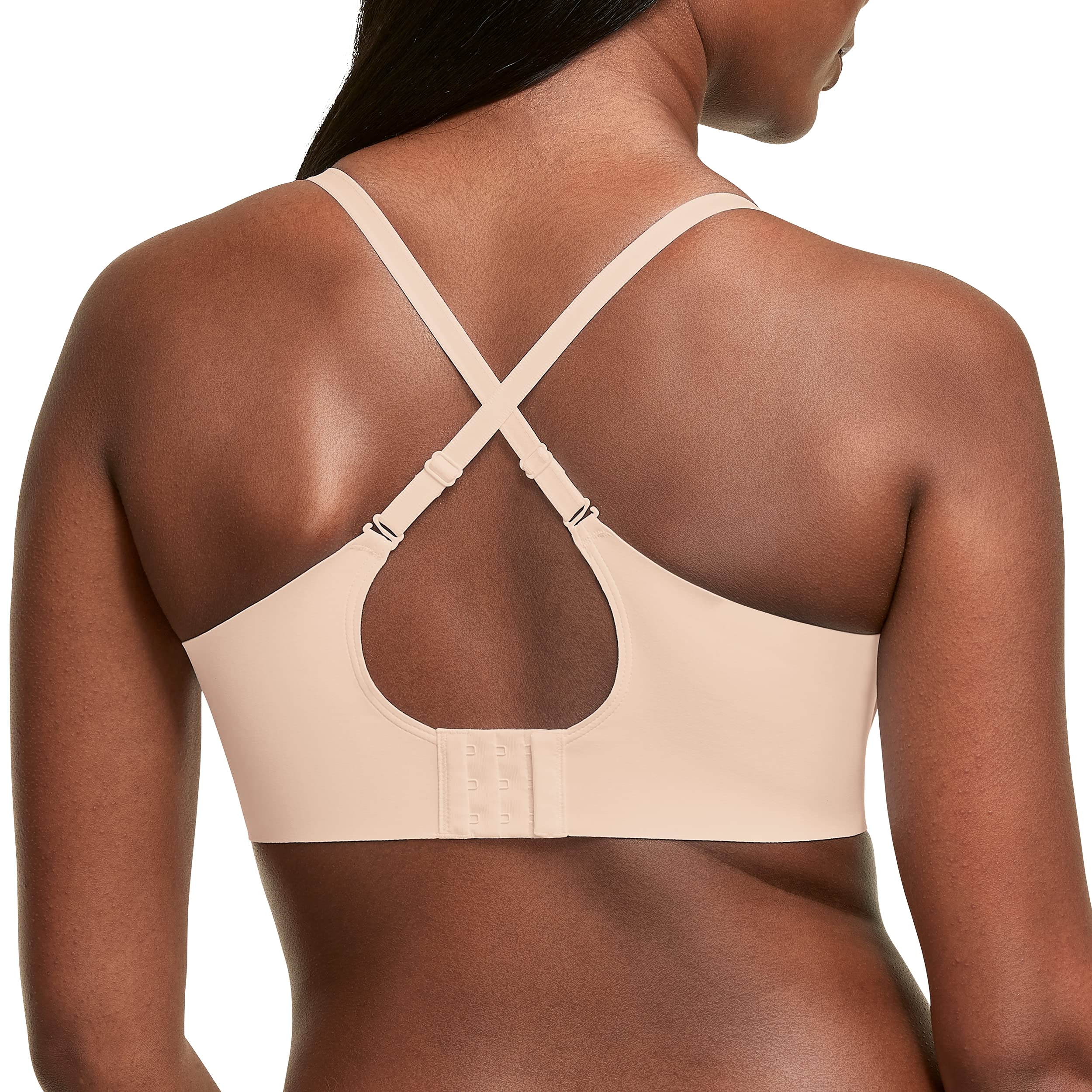 Maidenform Women's Dreamwire Back Smoothing Underwire Bra - Comfortable T-Shirt Bra for Everyday Wear, Work & Special Occasions