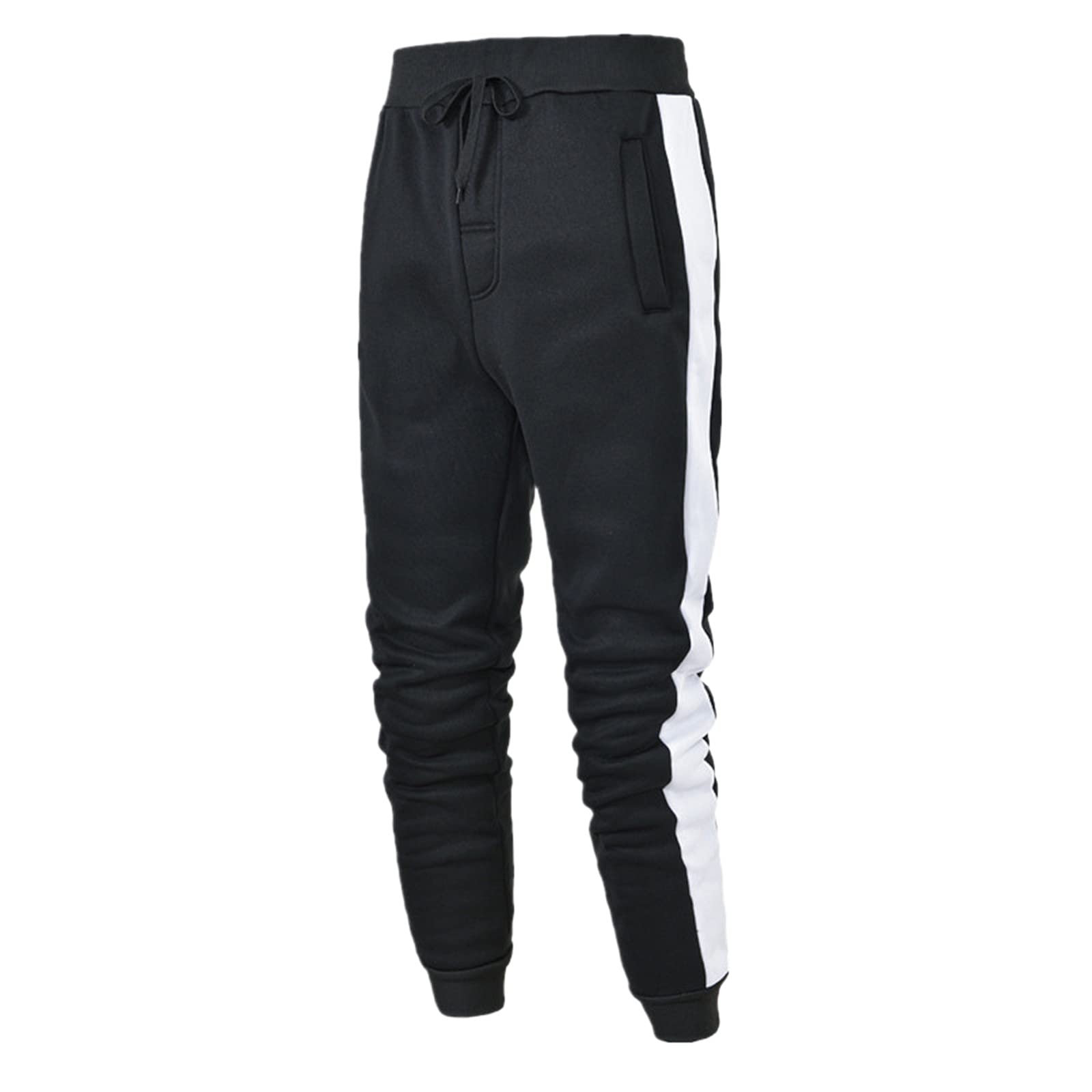 BIFUTON Men's Sweatpants - Grey Jogger Pants with Pockets for Workout & Casual Wear | Comfortable Athletic Pants for Gym, Running, Lounging at Home