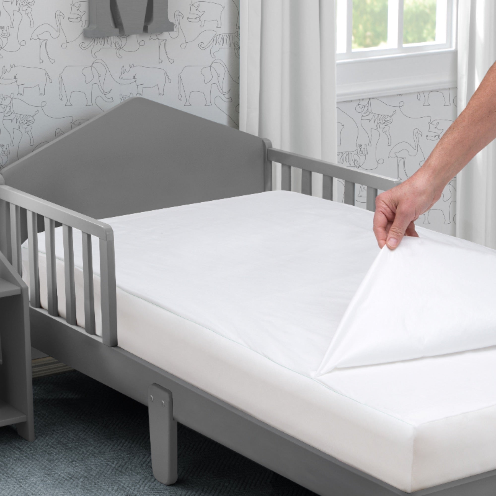 6 Pack Kids A Peel Disposable Fitted Sheets - Waterproof & Breathable Soft Bed Pads for Mattress Protection - Perfect for Travel, Daycare, and Potty Training