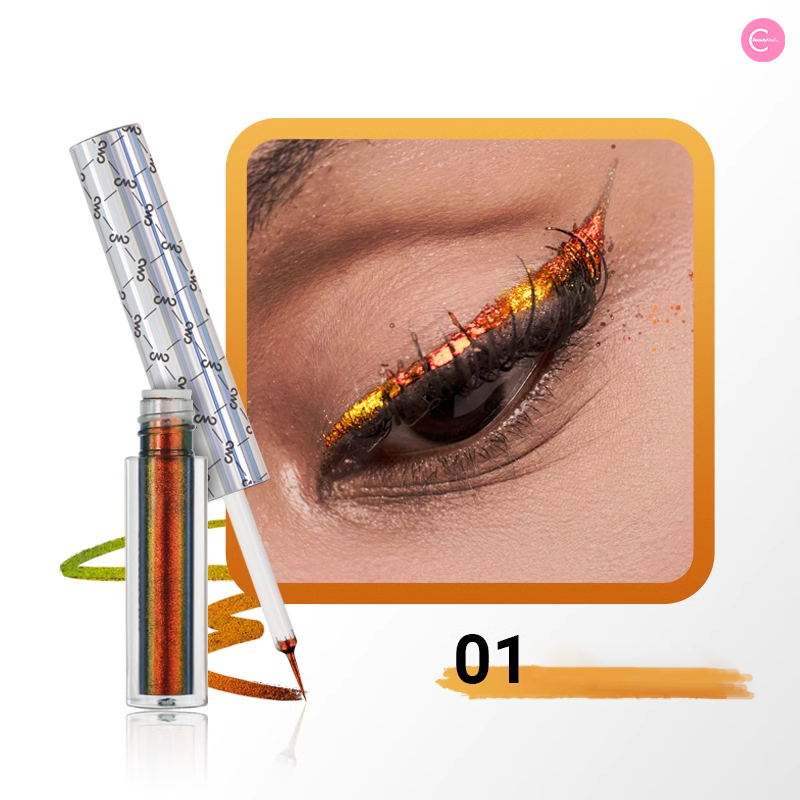 CHARMACY Chameleon Liquid Eyeliner - Long Lasting Waterproof Eye Makeup for Women | Perfect for Parties, Weddings & Everyday Wear
