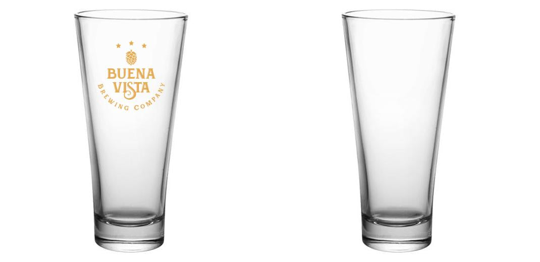 12.5oz Custom BarConic® Liberty Glass - Premium Clear Glassware for Cocktails, Beer & Beverages - Perfect for Home Bars, Restaurants & Party Serving