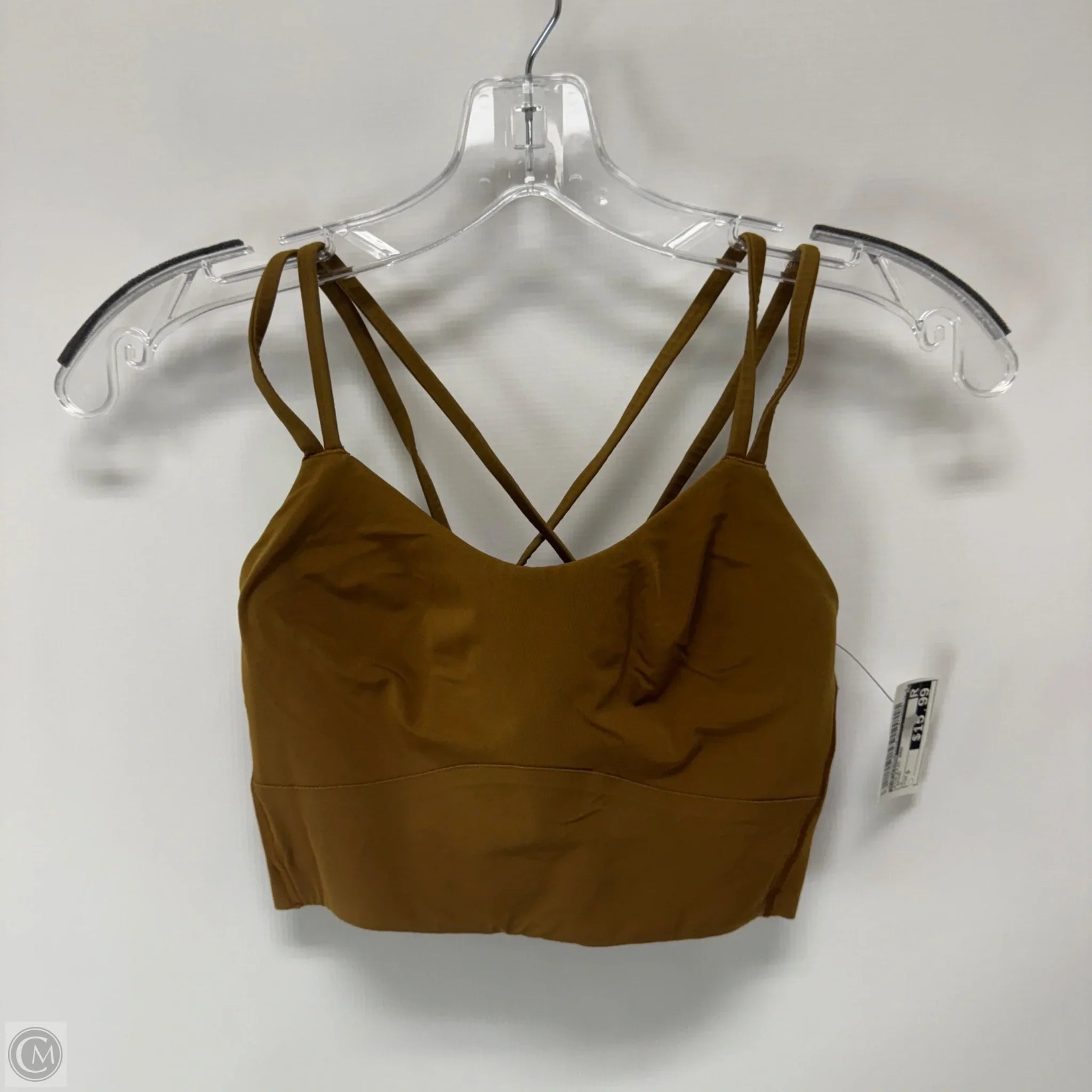 Lululemon Brown Athletic Sports Bra for Women - Size S - High Support Workout, Running & Yoga Top