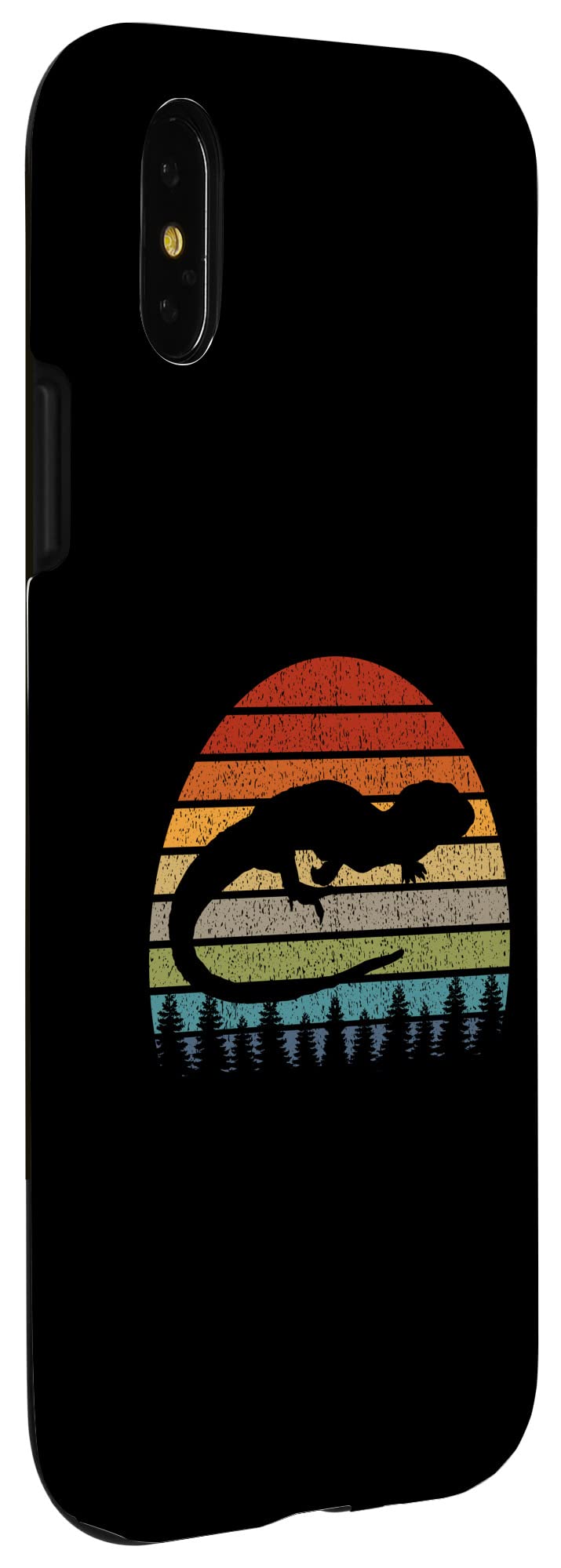 Funny Red Ackie Spiny-Tailed Monitor Lizard iPhone X/XS Case - Durable Protective Cover for Reptile Lovers - Perfect for Daily Use, Travel & Outdoor Adventures