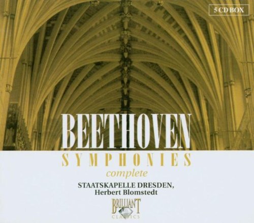 Beethoven Complete Symphonies Box Set - 5CD Collection of All 9 Symphonies by Ludwig van Beethoven | Perfect for Classical Music Lovers, Study Sessions & Relaxation