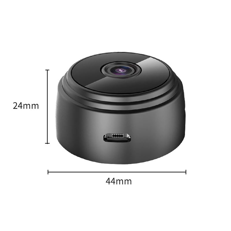 Leapiture 4K Action Camera with Night Vision & Motion Detection - Waterproof HD Remote Monitoring Security Camera for Home, Outdoor, and Travel Adventures - Ideal for Home Security, Baby Monitoring, and Wildlife Recording