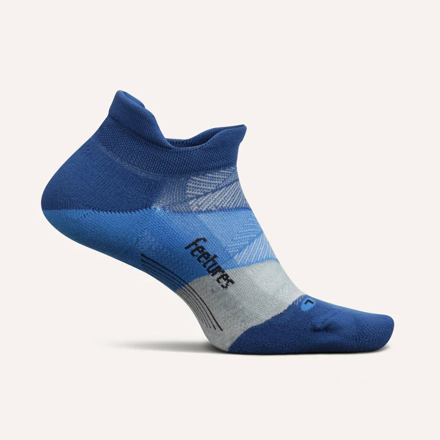 Elite Ultra Light Cushion No Show Socks for Women & Men - Breathable Invisible Liner Socks (Buckle Up Blue) - Perfect for Running, Sneakers & Everyday Comfort
