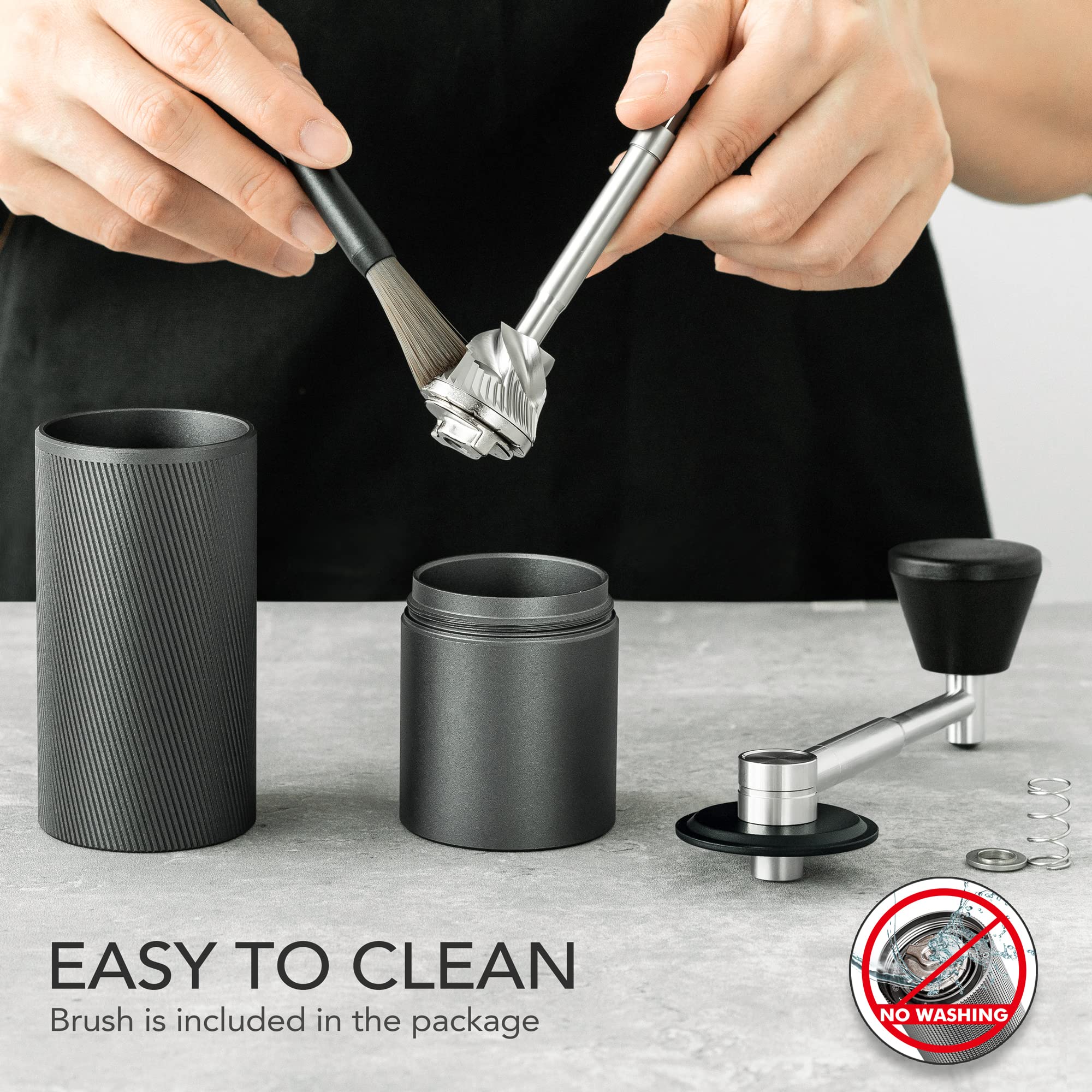 TIMEMORE C2 Manual Coffee Grinder - Adjustable for Pour Over & French Press - Home & Travel Use