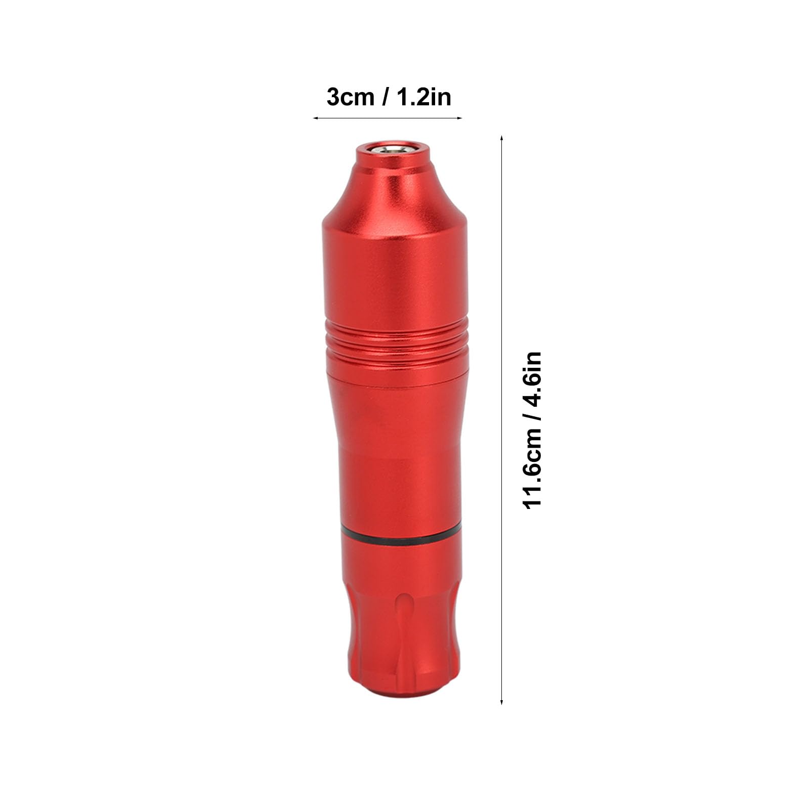 Professional Tattoo Machine Pen - Ergonomic Shader Tattoo Pen for Artists & Salons (Red) | Perfect for Lining, Shading & Detailed Tattoo Work