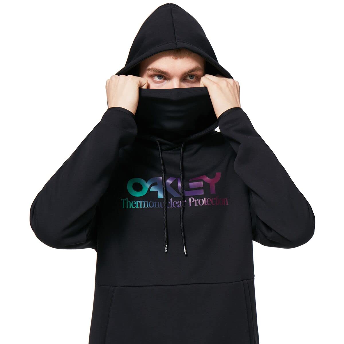 Oakley Men's Rider Long 2.0 Hoodie - Lightweight Performance Pullover for Running, Training & Outdoor Activities