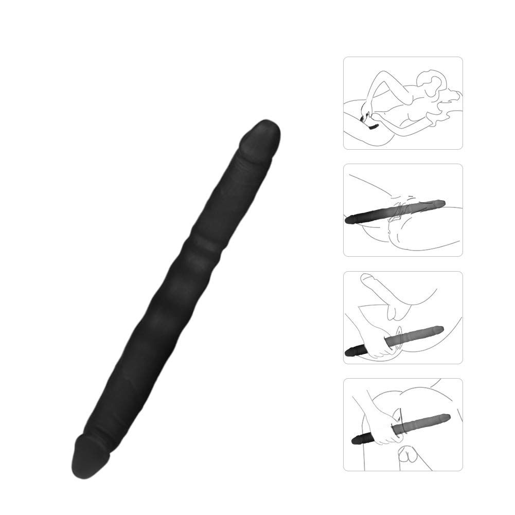 Realistic Double Sided Dildo - 11.81 Inch Silicone Sex Toy for Women & Couples | Perfect for Solo Play, Partner Fun & BDSM Exploration