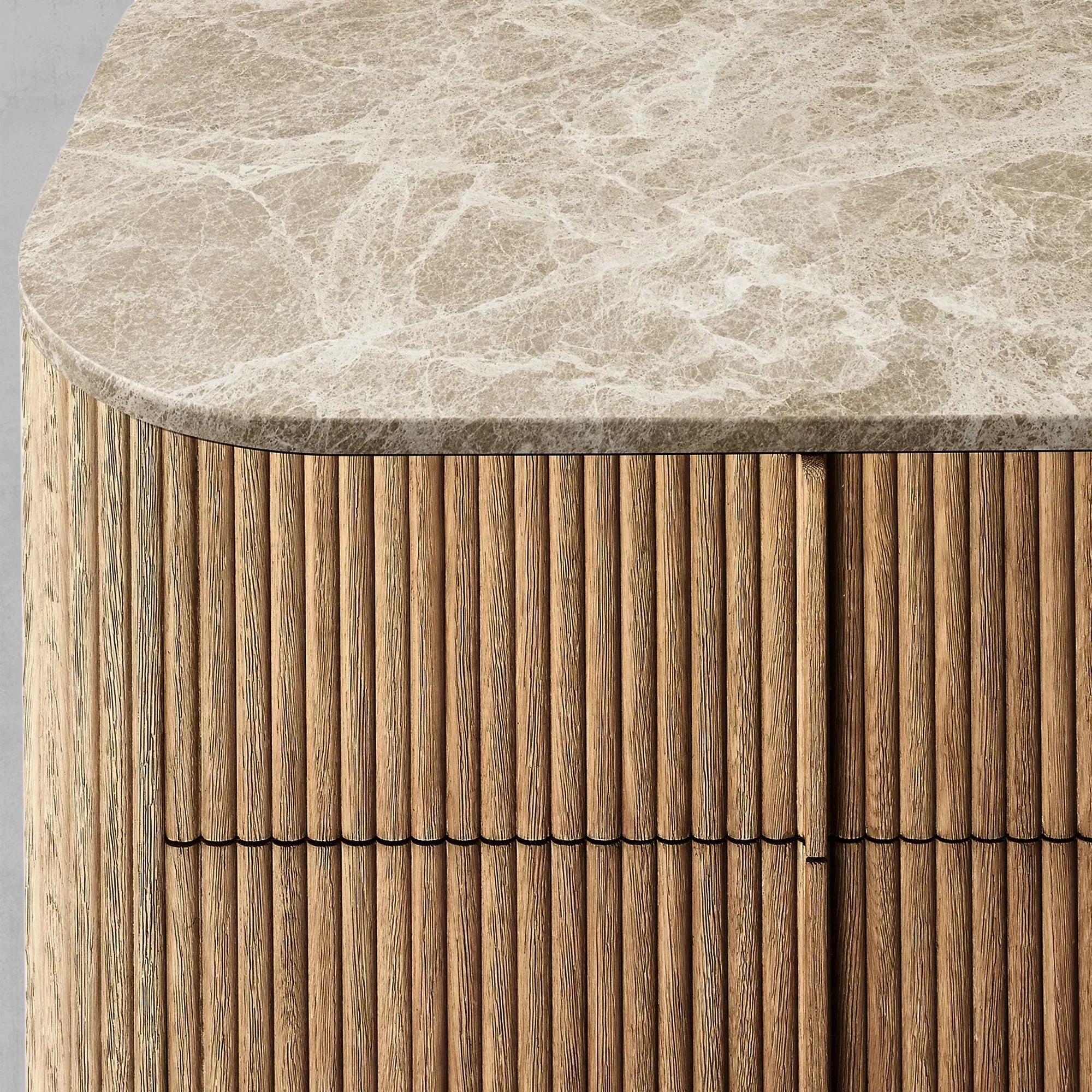 Mulholland Modern Stone 6-Drawer Dresser - Stylish Bedroom Storage Furniture for Home Organization & Closet Space Saving