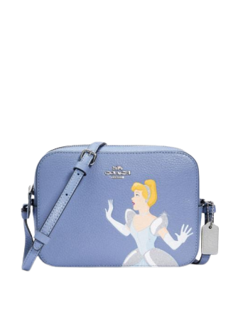 Coach Disney X Coach Mini Camera Bag with Cinderella - Stylish Crossbody Purse for Women | Perfect for Travel, Date Night & Disney Theme Outfits