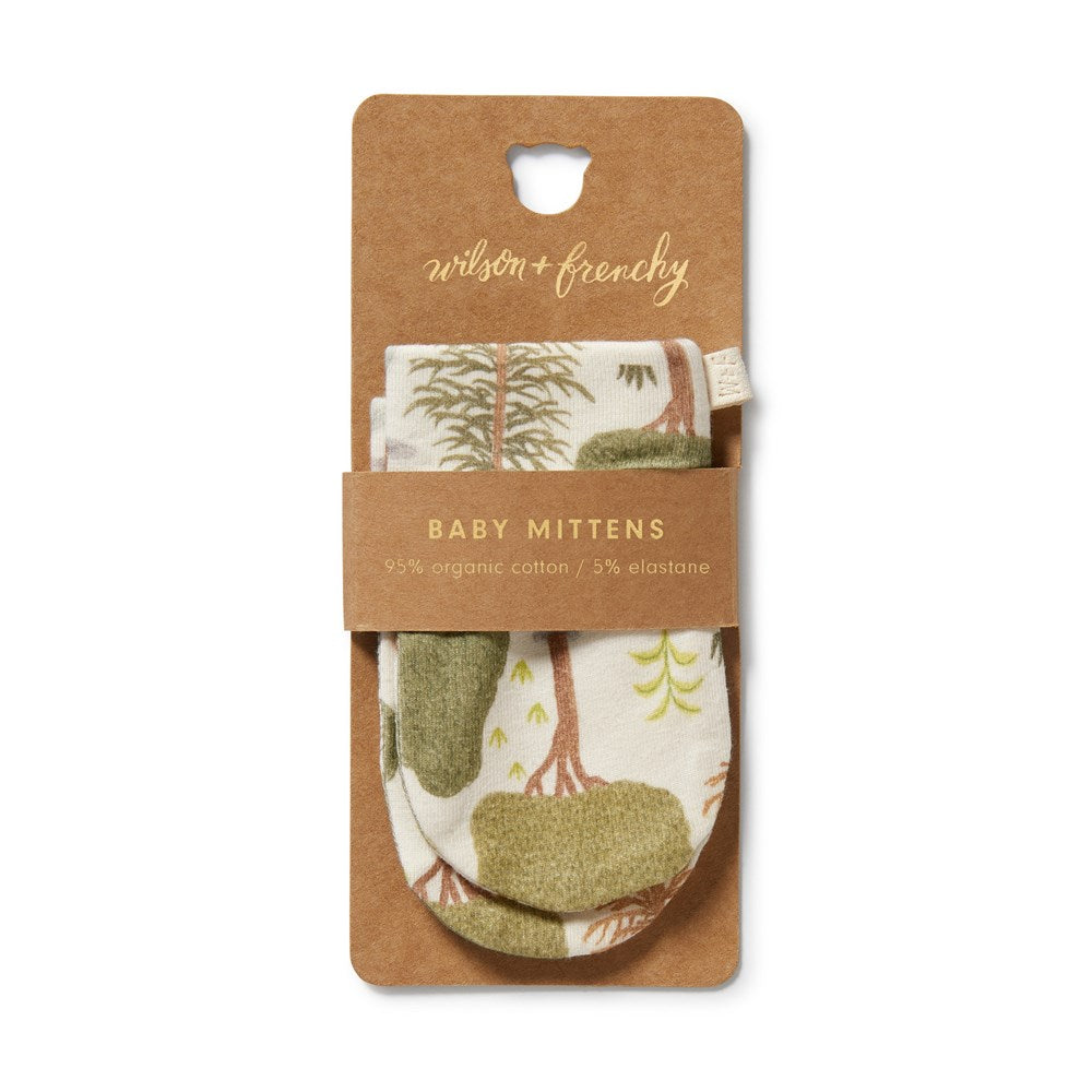Organic Cotton Baby Mittens for Newborns - Soft & Breathable Hand Protectors - Perfect for Sleeping, Nursing, and Cold Weather Protection