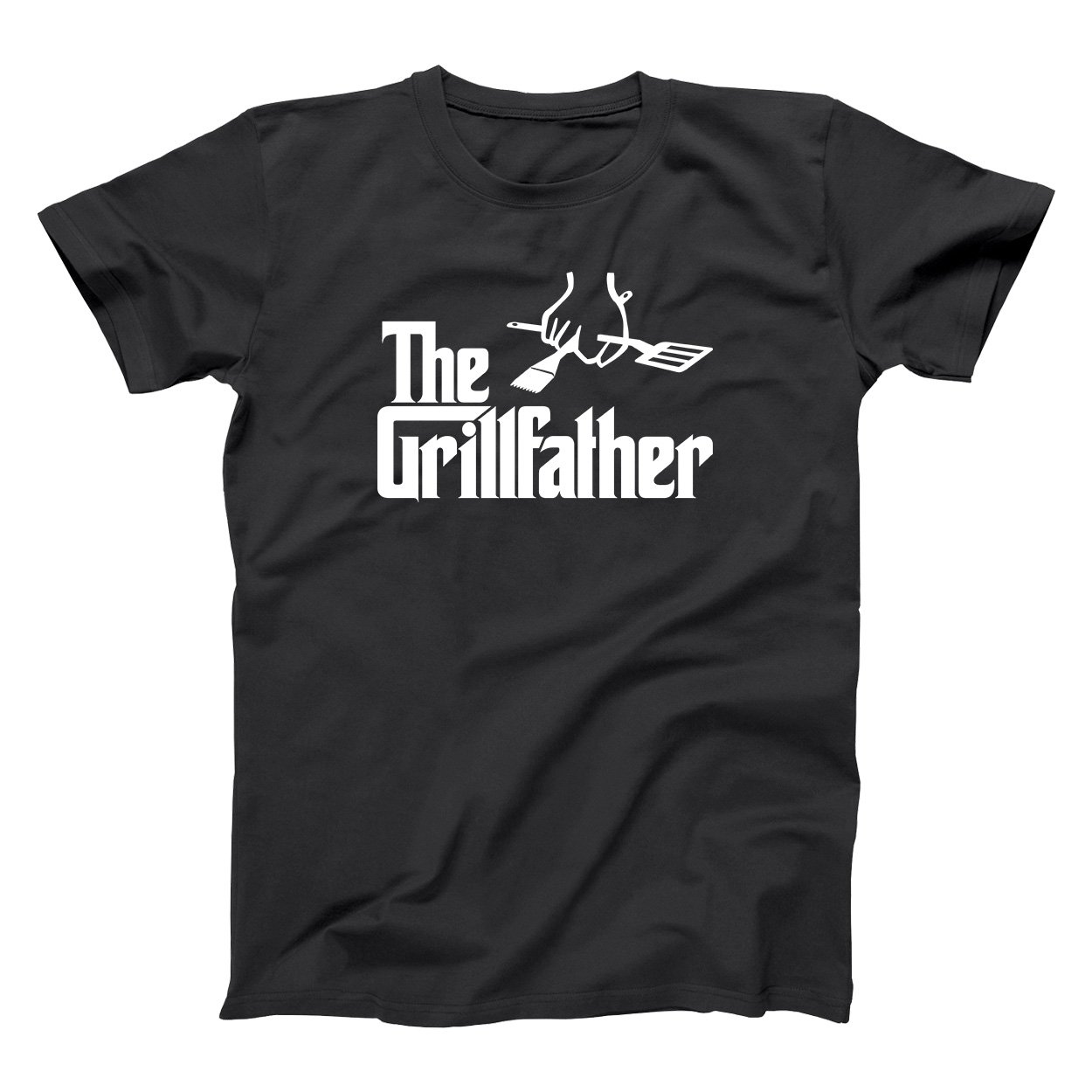 The Grill Father Funny Mafia Gangster Cooking Dad T-Shirt for Men - Perfect BBQ, Father's Day & Grill Master Gifts