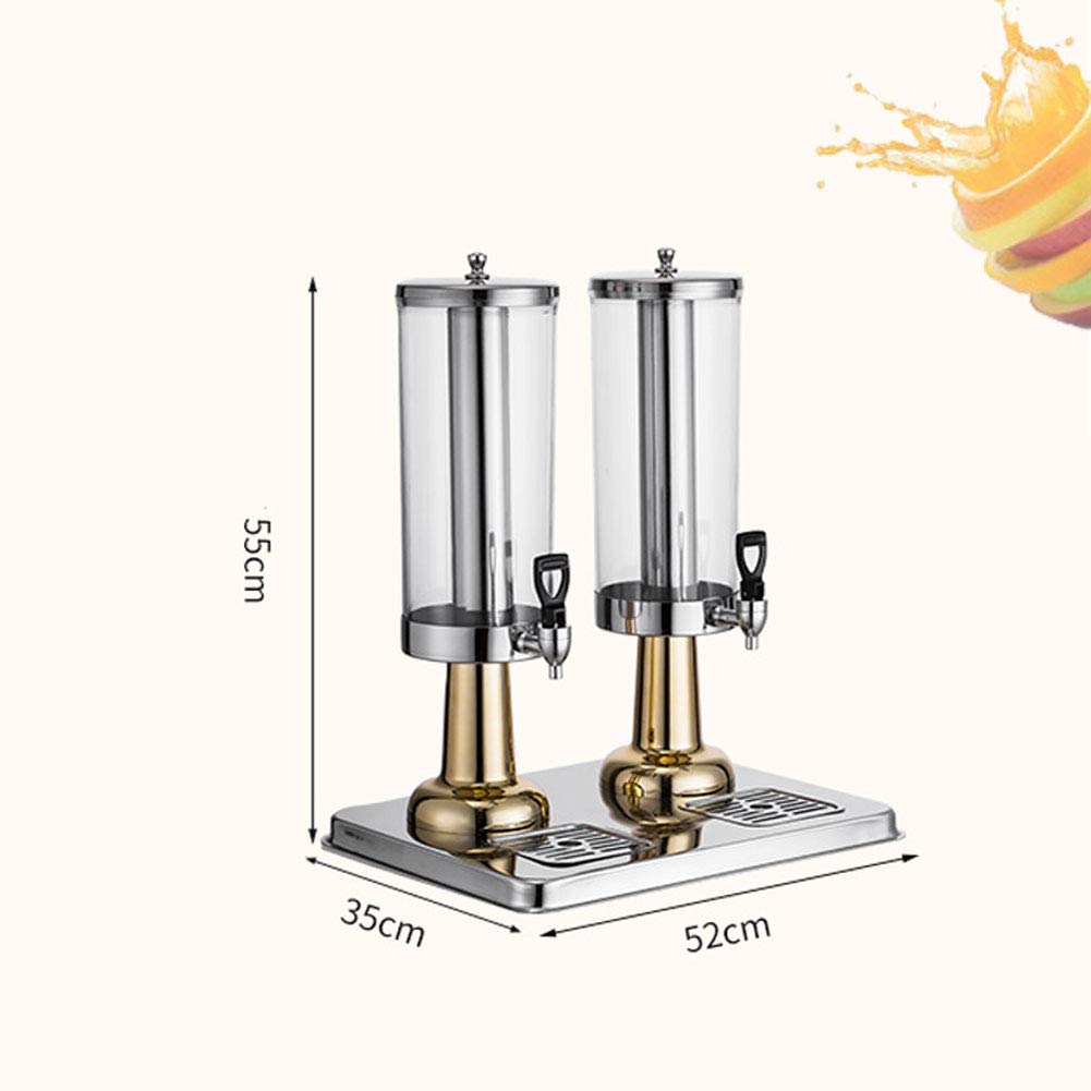 Stainless Steel Drink Dispenser with Spigot & Stand - Large Beverage Dispenser for Parties, Picnics, BBQs, Weddings & Outdoor Events - Perfect for Lemonade, Iced Tea, Sangria & Punch Serving