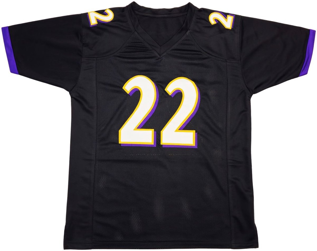 Derrick Henry Baltimore Ravens Signed Black Football Jersey - Limited Edition BAS ITP - Perfect for Collectors, Fans & Sports Memorabilia Displays