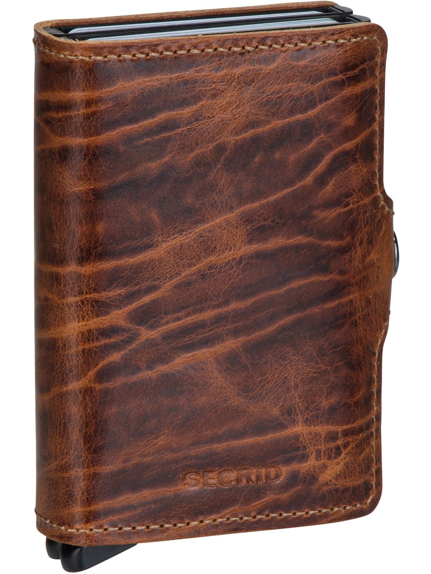 SECRID Genuine Leather Twin Wallet with RFID Protection - Holds 16 Cards | Slim Bifold Card Holder for Men & Women | Perfect for Travel, Business & Everyday Use
