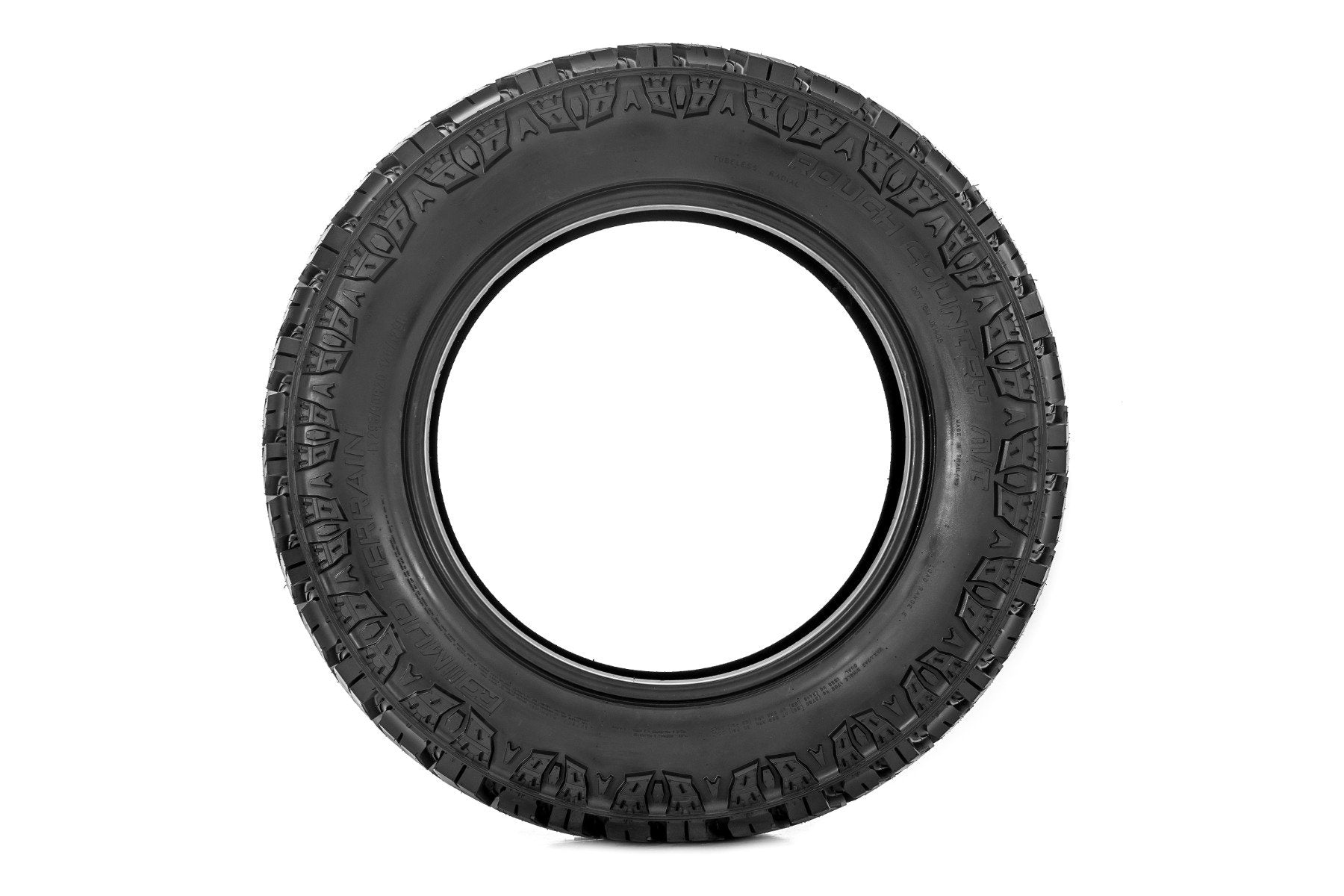 Rough Country 295/60R20 M/T Mud-Terrain Tires - Dual Sidewall Design (98010131) - Perfect for Off-Roading, Truck & SUV Adventures