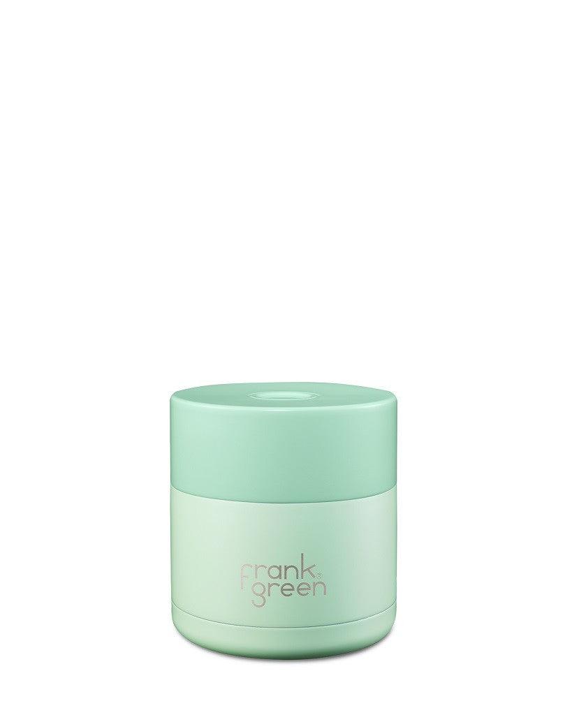 Frank Green 10oz Ceramic Food Storage Container - Leakproof, BPA-Free, Microwave Safe - Perfect for Meal Prep, Office Lunch & On-the-Go Snacks - Mint Gelato Color