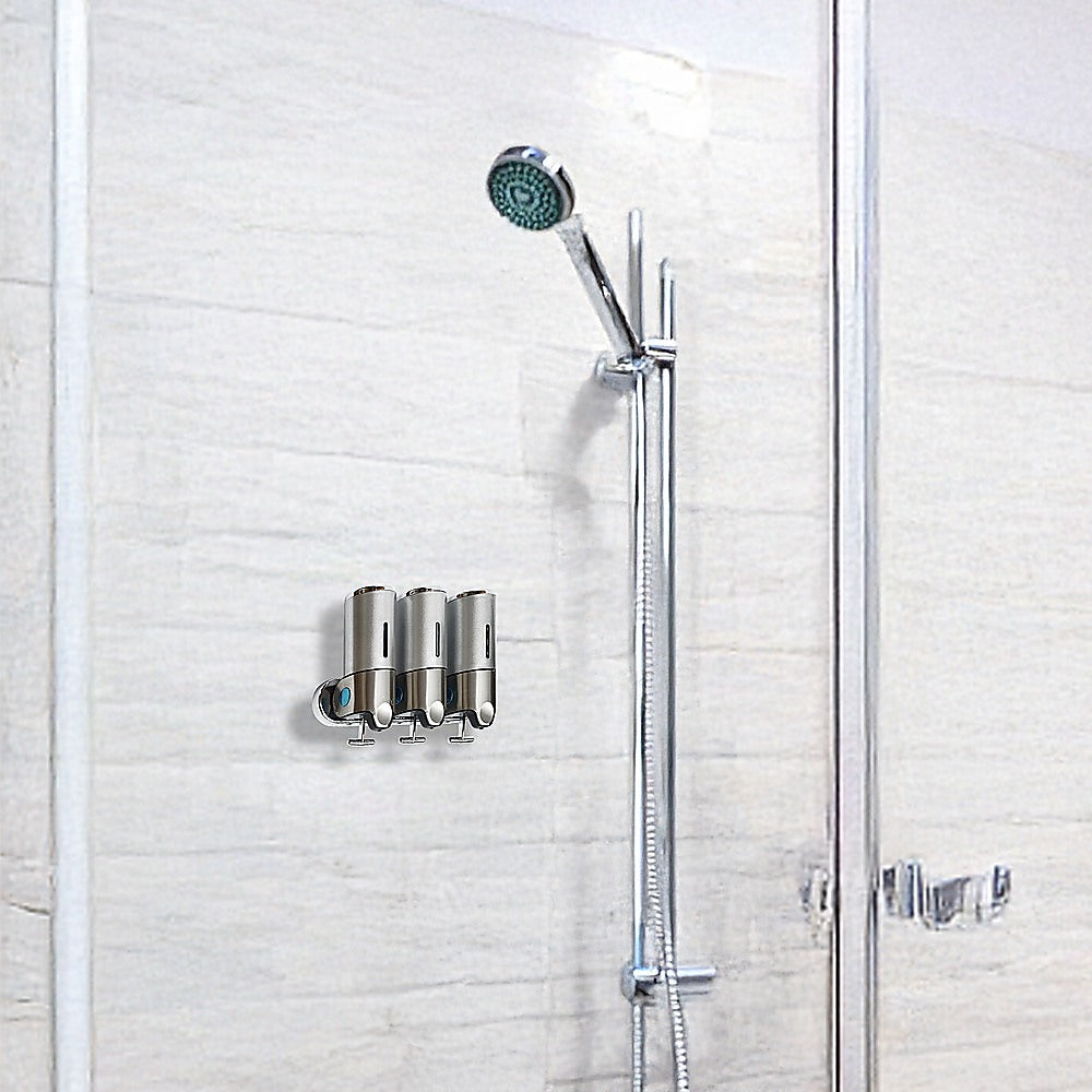 1500ml Refillable Shower Gel & Body Wash Dispenser - Liquid Soap, Shampoo, and Lotion Pump Bottle for Bathroom, Spa, and Gym Use