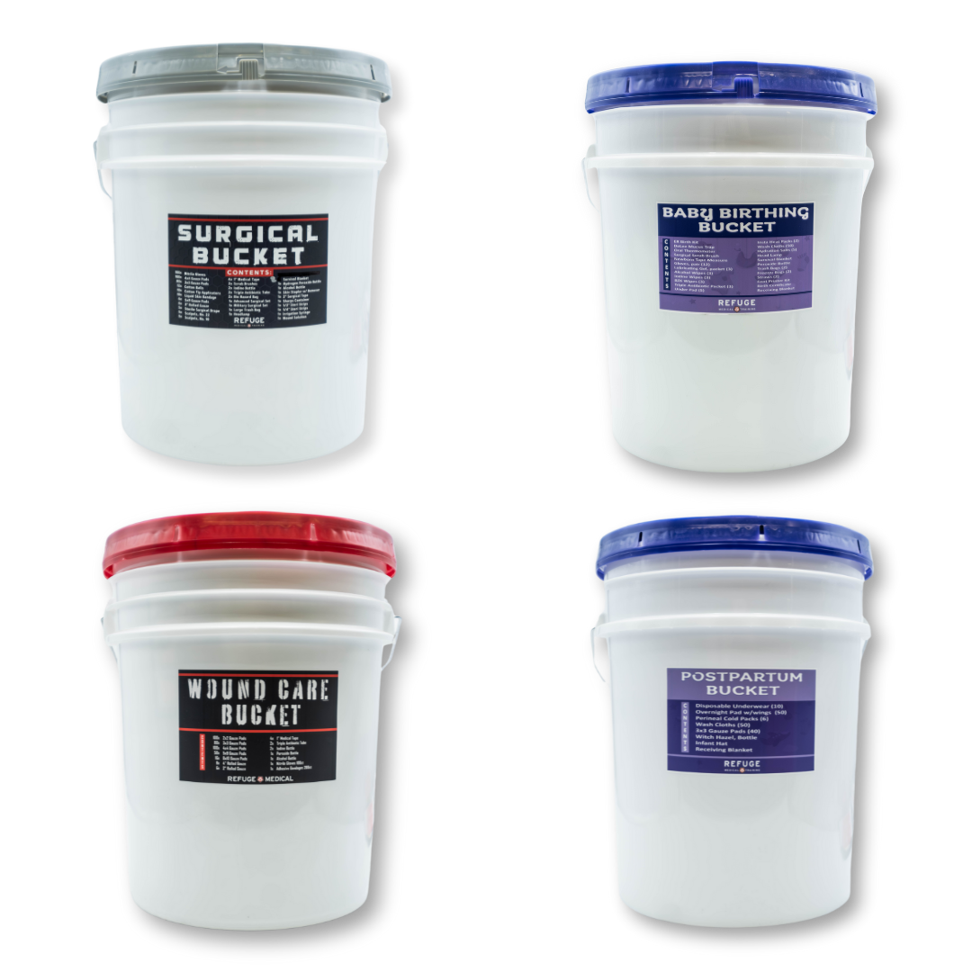 Ultimate Bucket Bundle - Premium Multi-Purpose Buckets for Home, Garden & Outdoor Activities | Durable Storage & Organization Solution