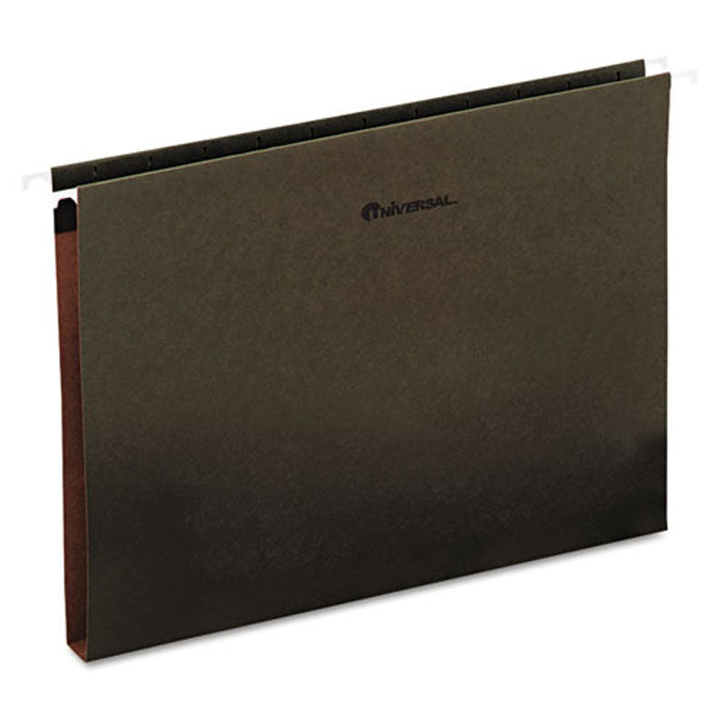 Heavy Duty Box Bottom Hanging File Folders - 25 Pack, Standard Green Color for Office Organization & Document Storage - Perfect for Filing Cabinets, Desk Drawers & Home Office Use