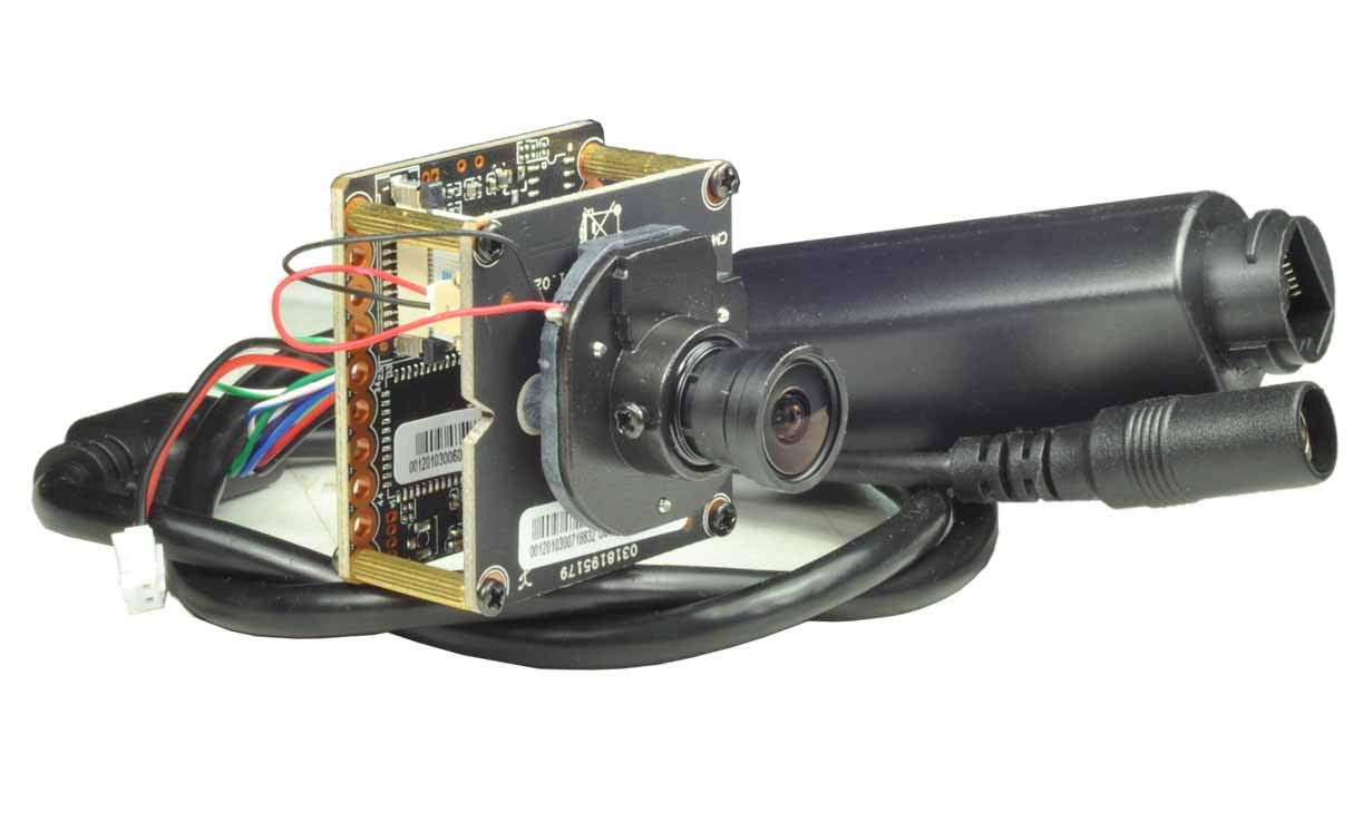 5MP POE IP Board Camera with 3 Lenses - Wired Network Security Camera Module for DIY, Repair & Upgrades | Ideal for Home Surveillance, Office Security & Smart Device Integration