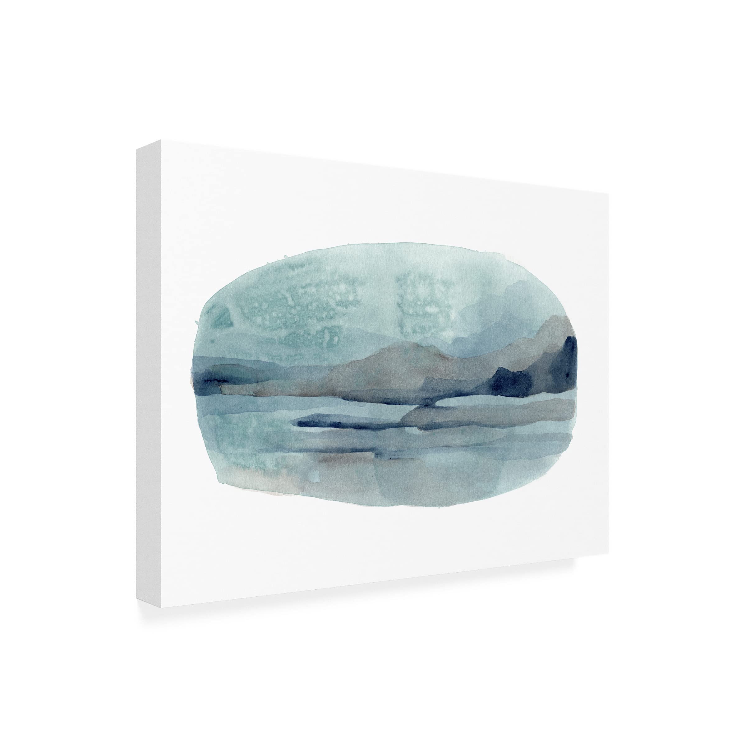 Trademark Fine Art 'Vignette View I' Canvas Wall Art by June Erica Vess - Modern Home Decor for Living Room, Bedroom & Office