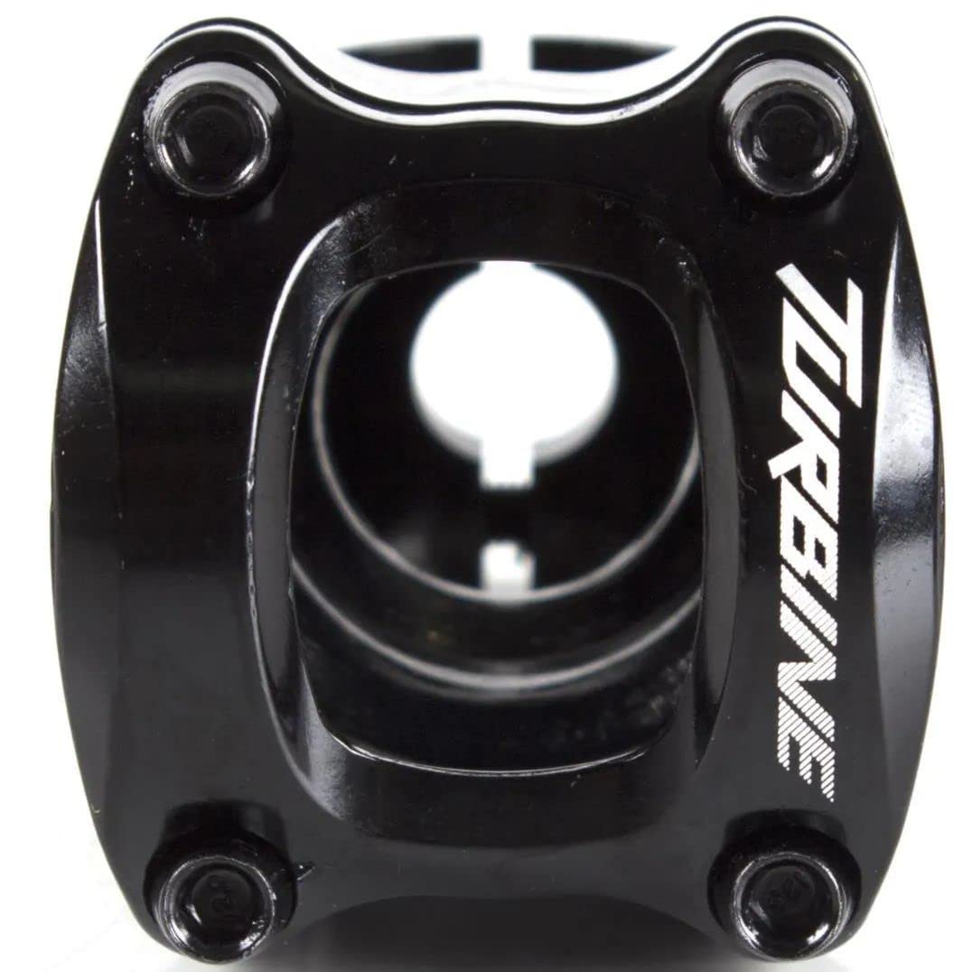 Race Face Turbine Mountain Bike Stem - 70x35mm Clamp, 1 1/8-Inch, Black | High-Performance MTB Handlebar Stem for Trail & Enduro Riding