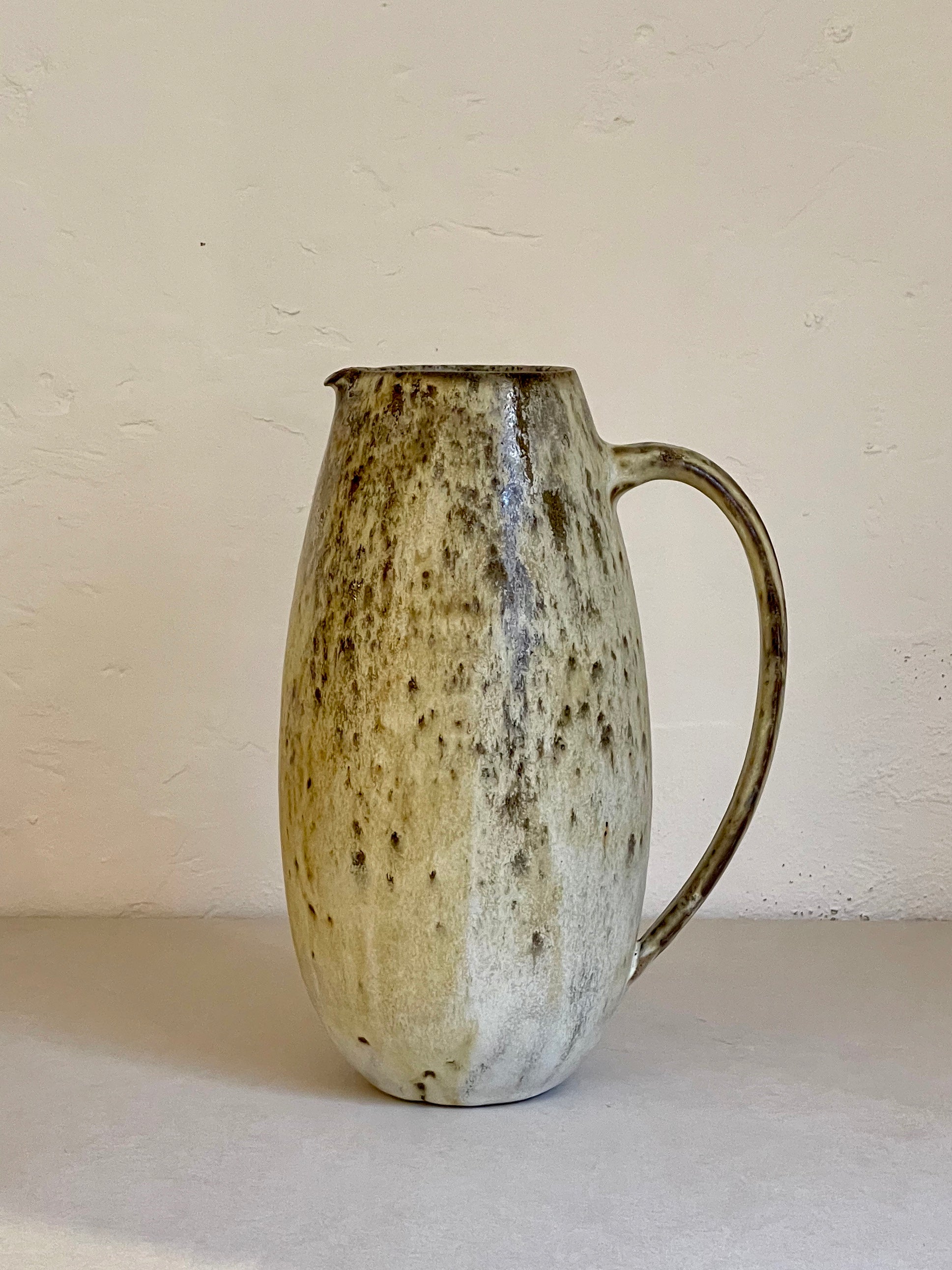Aage Würtz Glass Jug - Premium Handmade Danish Glass Pitcher for Water, Juice & Iced Tea - Perfect for Home, Kitchen & Entertaining