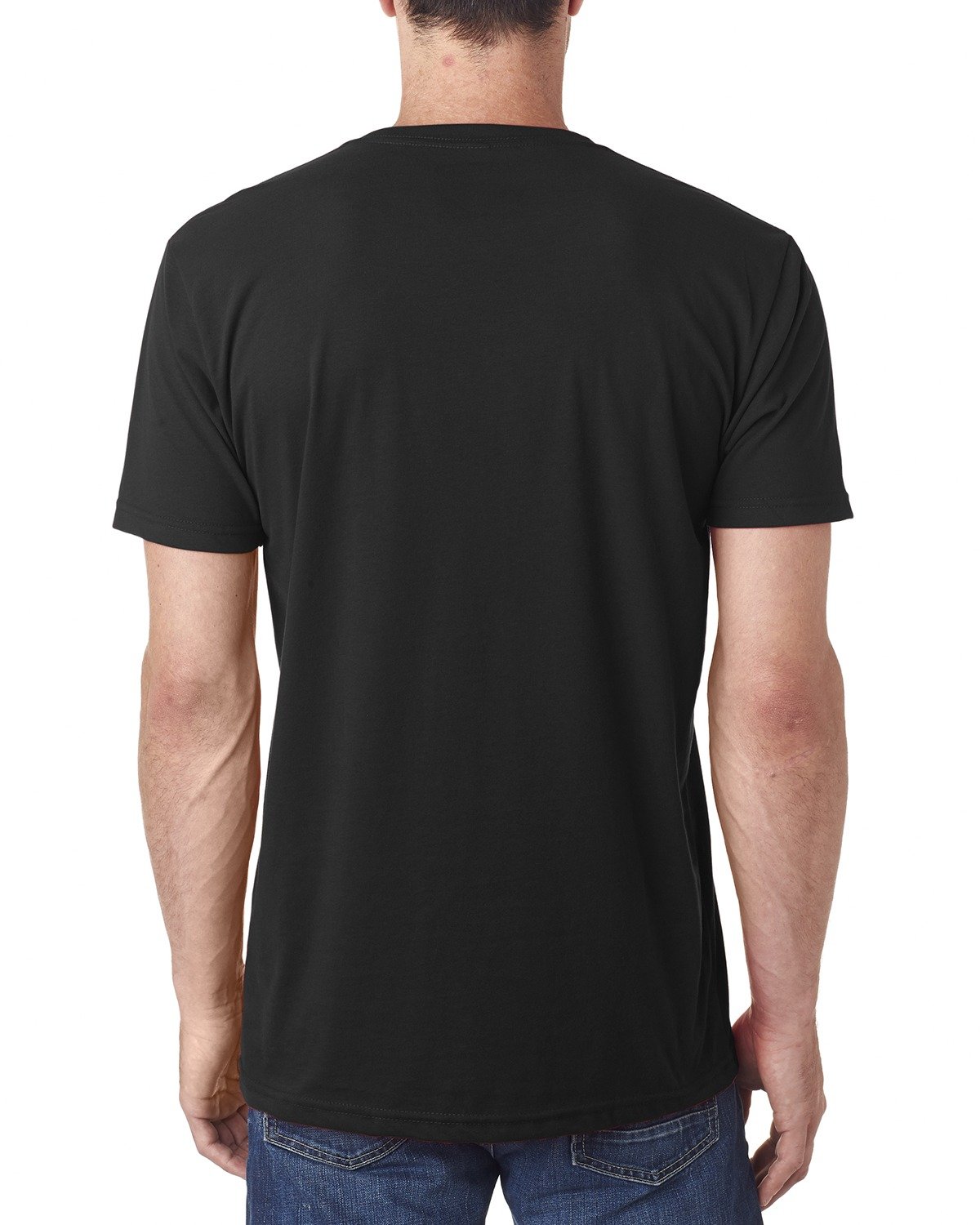 Next Level Apparel Men's 6440 Short Sleeve T-Shirt - Soft Cotton Crew Neck Tee for Casual Wear & Everyday Comfort