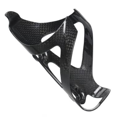 Lixada Ultra Lightweight Carbon Fiber Bike Water Bottle Cage Holder - Durable & Secure for Road, Mountain & Commuter Bicycles - Perfect for Cycling, Racing & Outdoor Adventures