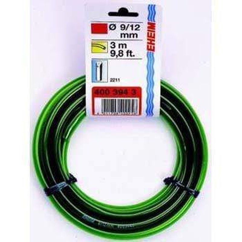 Eheim Aquarium Hose 9/12mm (3m/10ft) - Flexible Fish Tank Tubing for Water Change, Filter & Pump Connections - Perfect for Freshwater & Saltwater Tanks