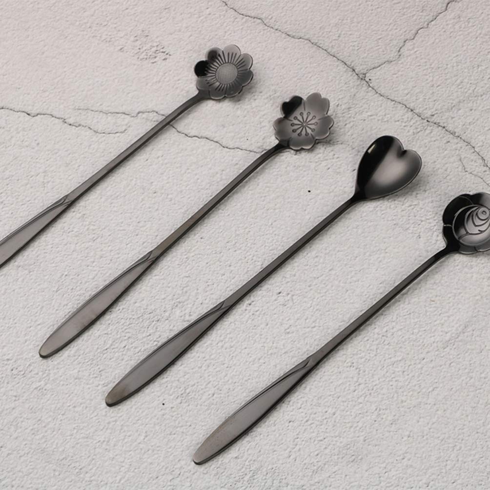 Premium Stainless Steel Mixing Spoon - Durable Coffee & Kitchen Spoon for Baking, Cooking & Stirring Hot Beverages