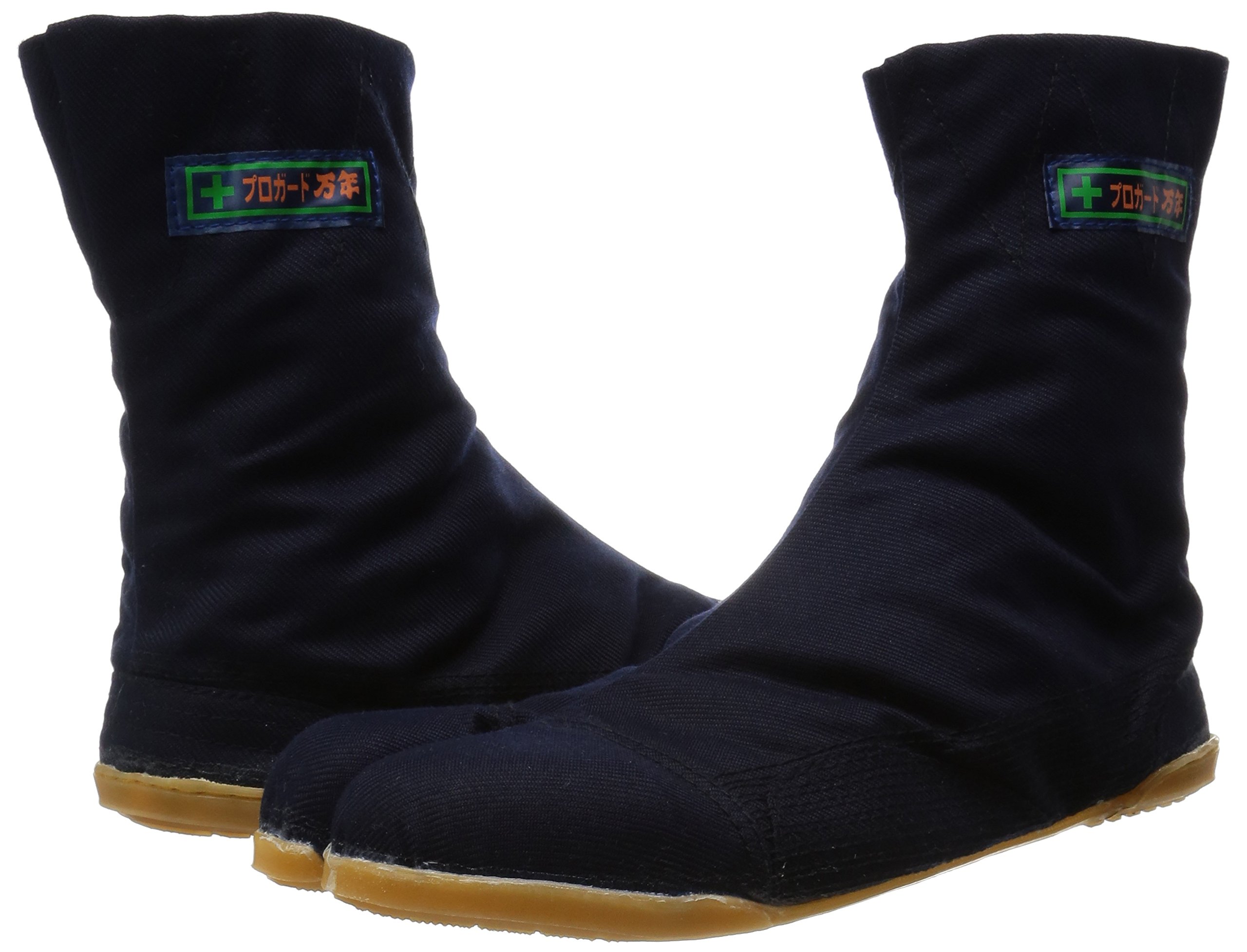 Traditional Japanese Tabi Shoes - Matsuri Jog Navy with 6 Clips | Comfortable Split-Toe Design for Martial Arts, Cosplay & Cultural Festivals