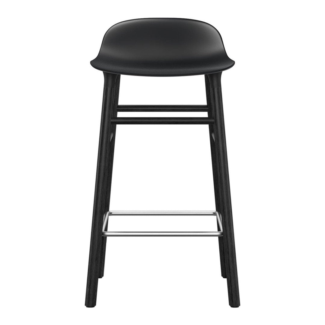 Modern Wooden Counter Stool with Sturdy Wood Legs - Perfect for Kitchen Islands, Breakfast Bars & Home Decor