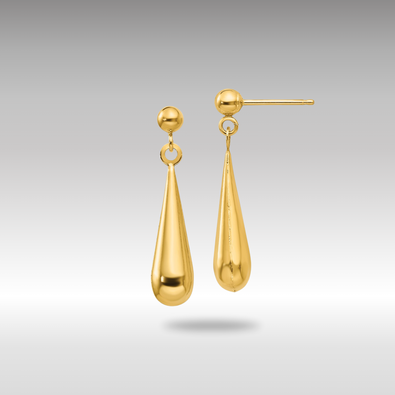 Gold Madi K Teardrop Dangle Post Earrings - SE712 Model | Elegant & Stylish Women's Jewelry for Parties, Weddings & Everyday Wear