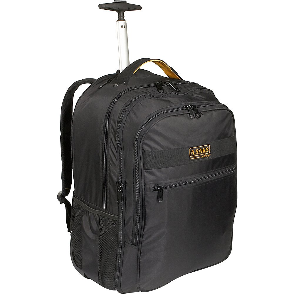 Expandable Trolley Laptop Backpack for Travel & Business - 17 Inch Laptop Compartment, USB Charging Port, Water Resistant - Perfect for Commuters, Students & Office Professionals