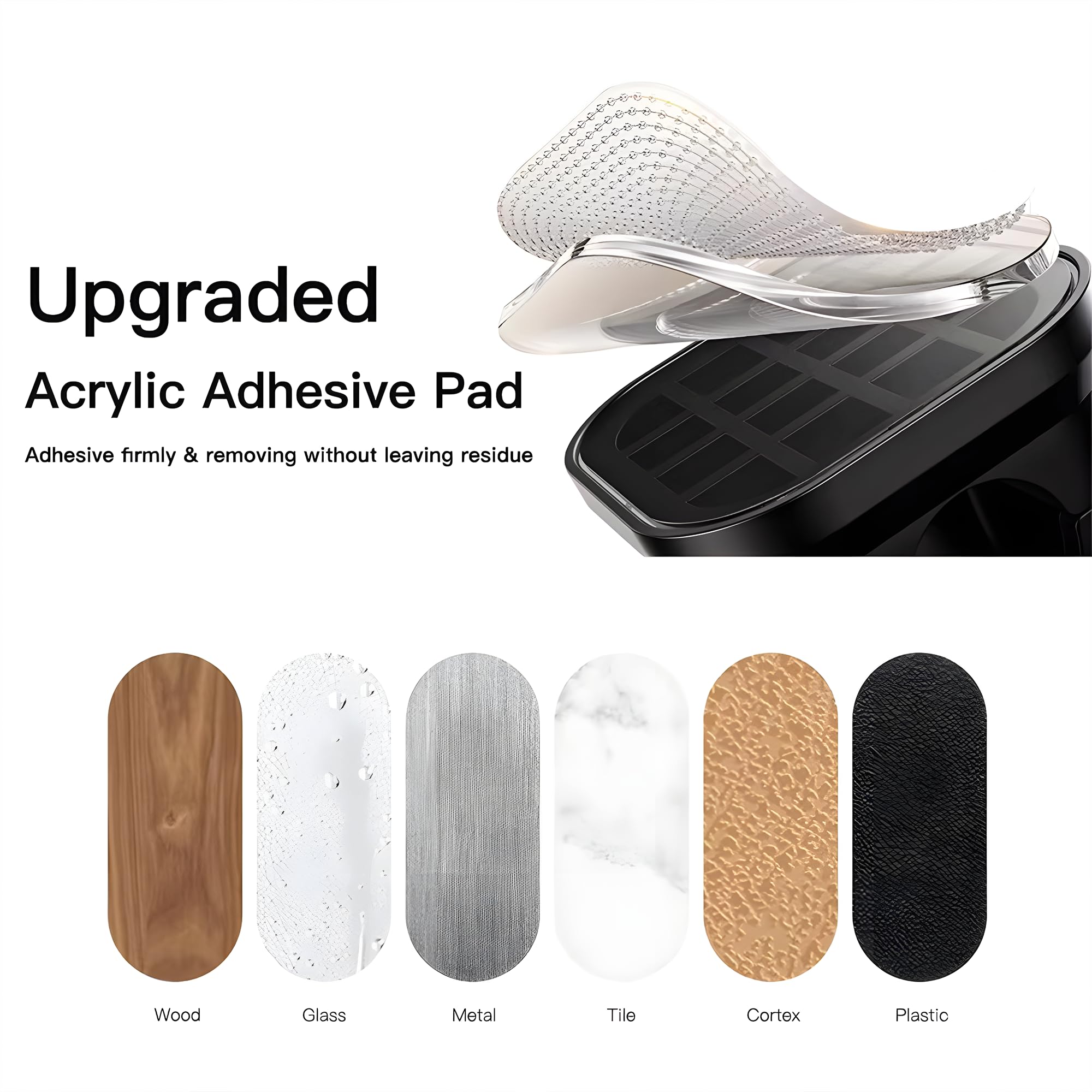 6 Pack Magnetic Cable Clips - Cord Organizers for Desk, Wall & Car - Under Desk Cable Management System for Home Office, Nightstand & Phone - Famous Paintings Design - Perfect for Neat Workspaces & Travel Organization