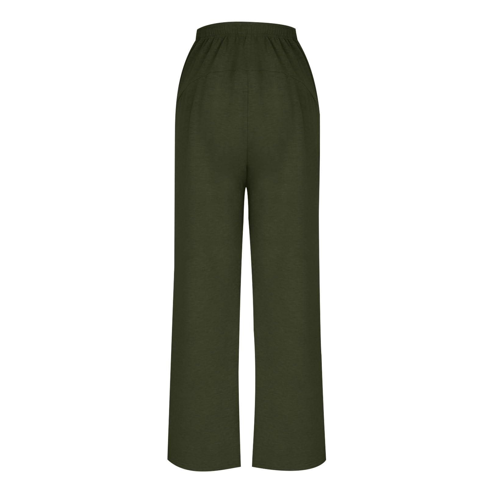Women's Wide Leg Sweatpants - High Waisted Baggy Lounge Pants with Drawstring & Pockets | Lightweight Comfort for Yoga, Running Errands & Relaxing at Home