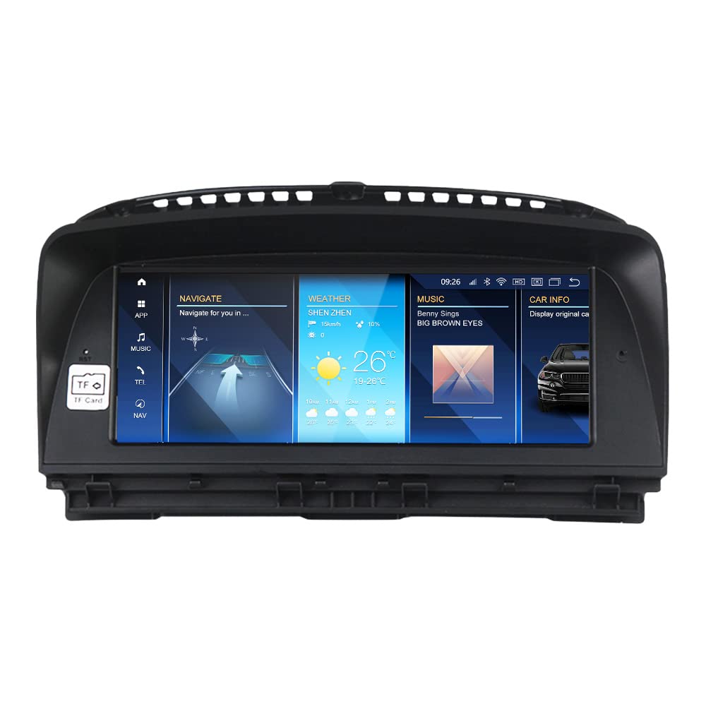 MekedeTech Qualcomm Android 12 Car Stereo for BMW 7 Series E65 E66 (2001-2008) - 8.8