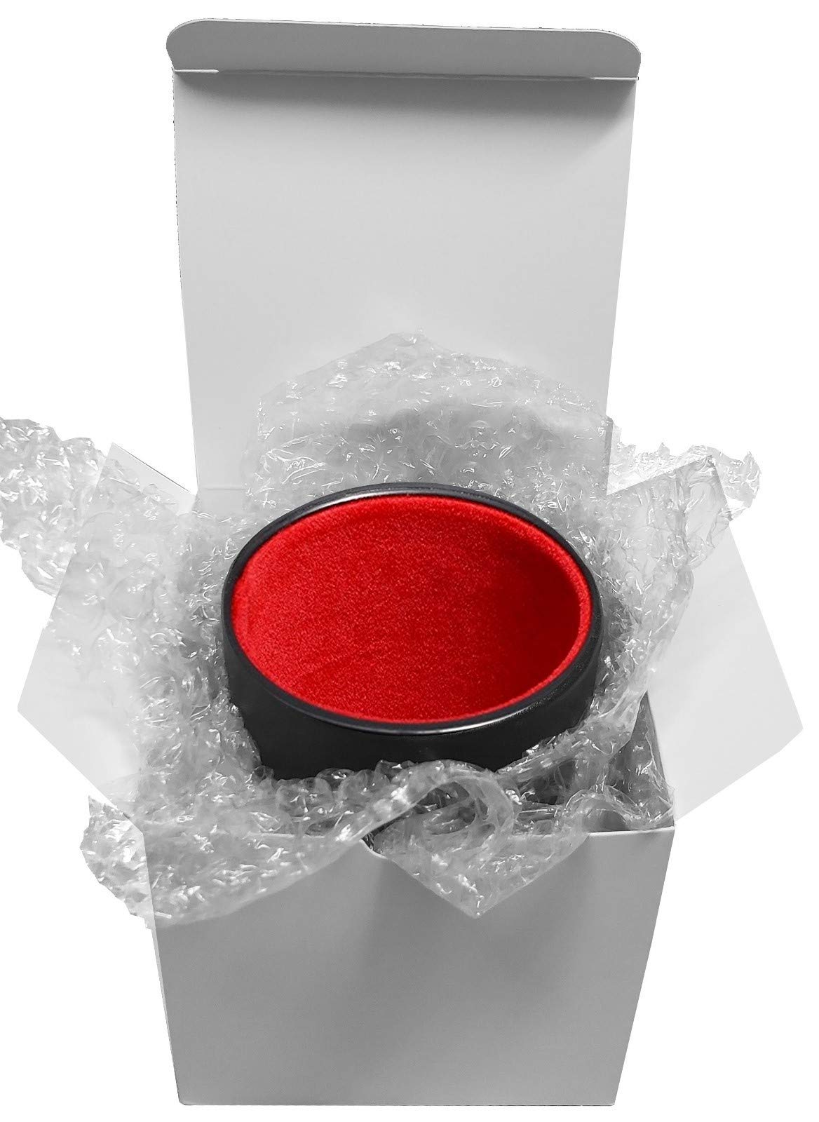 Premium Black PU Leather Dice Cup with Plush Red Felt Lining - Spanish Poker Dice Set in Classic Bone Tone (Gift Box Included) - Perfect for Casino Nights, Poker Parties, and Family Game Nights