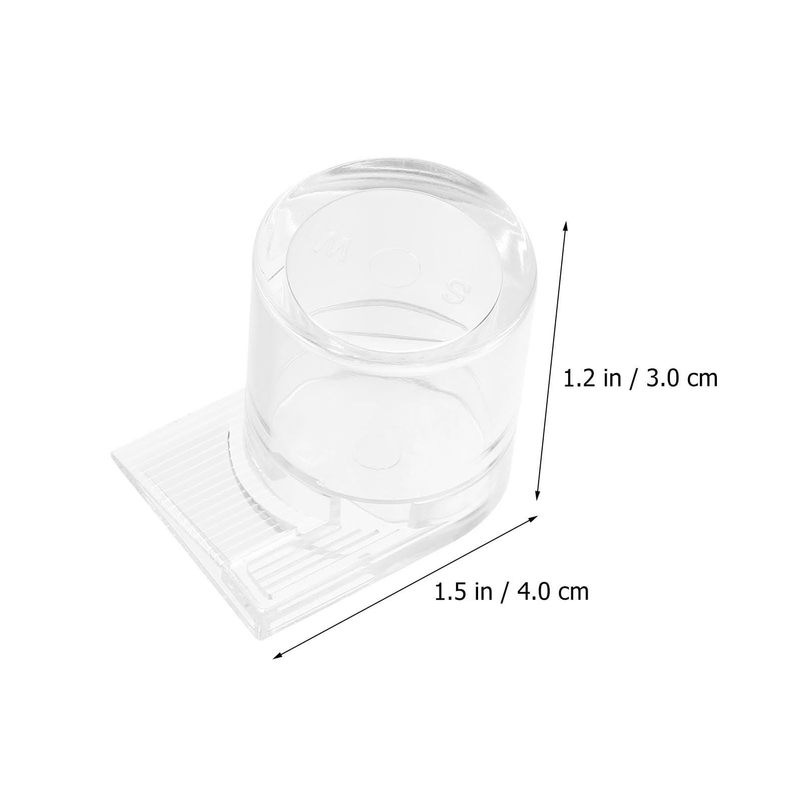 Mipcase Mini Liquid Feeder - Ant Farm Water Dispenser with Small Water Bowls | Pet Water Bottle for Feeding Ants | Perfect for Ant Colonies, Terrariums & Science Projects