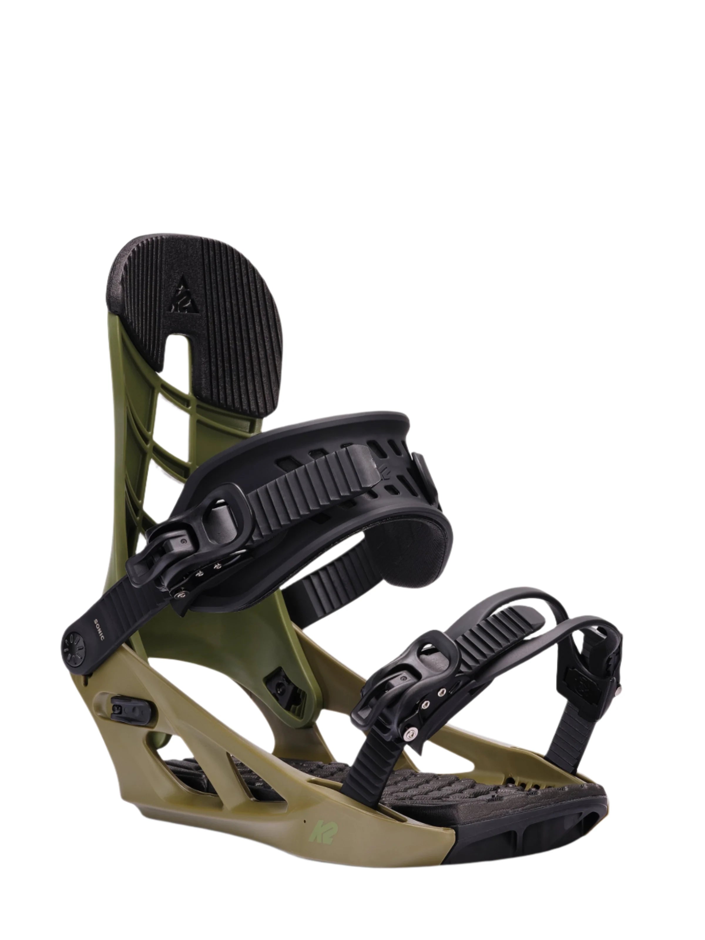 K2 Sonic Snowboard Bindings 2025 - Lightweight & Responsive for All-Mountain Riding - Perfect for Freestyle, Powder & Park Performance