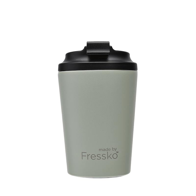 Fressko 8oz Reusable Coffee Cup - Insulated Travel Mug for Hot & Cold Drinks, Perfect for Office, Camping, and Outdoor Activities