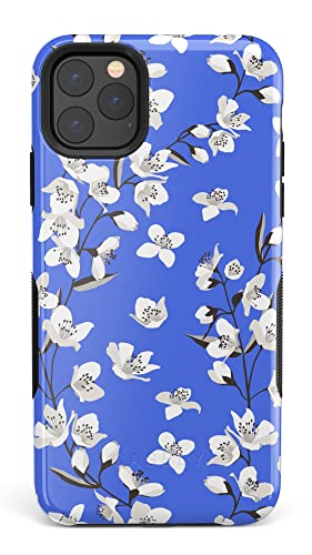 Blue Cherry Blossom Floral