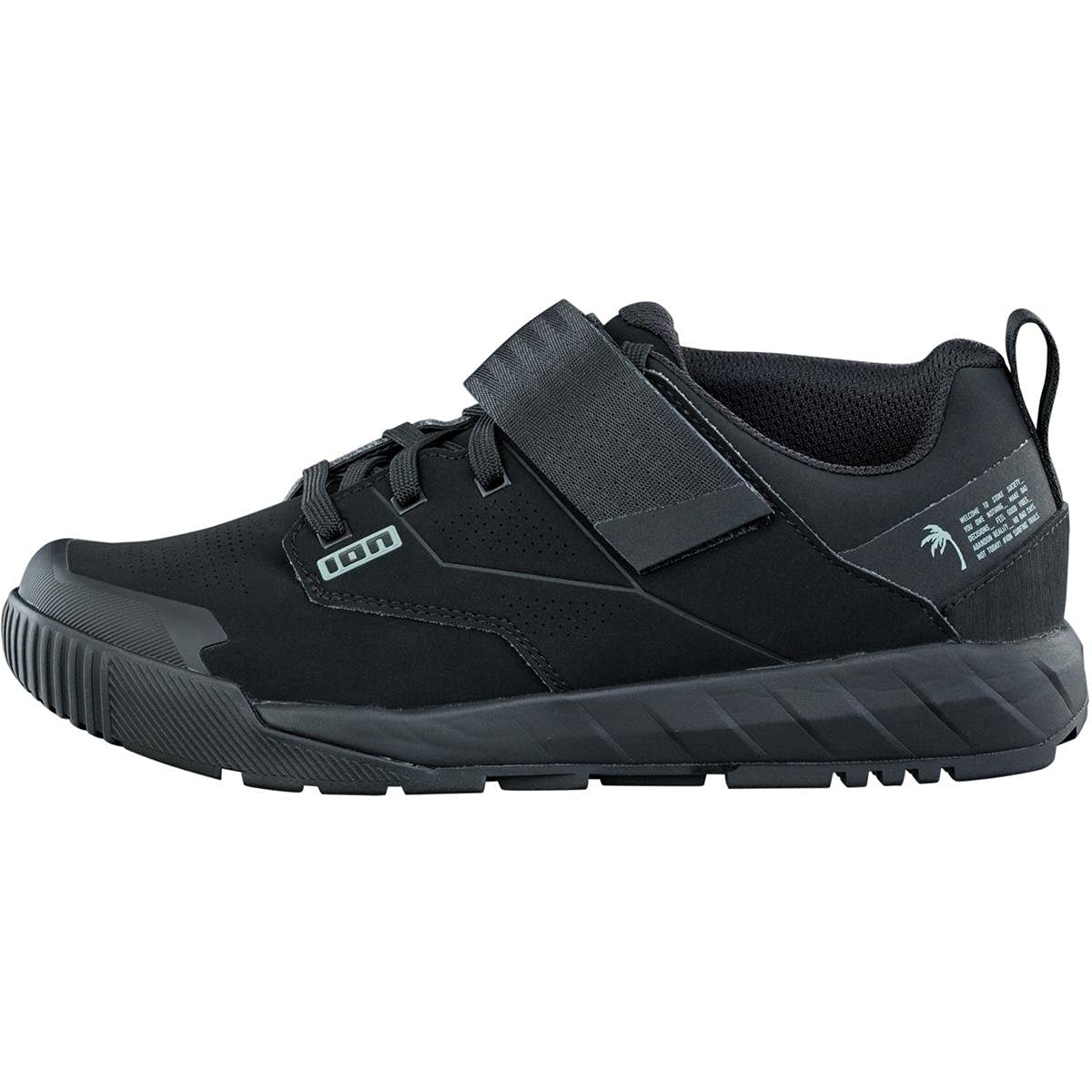 Men's Ion Rascal Amp Cycling Shoes - Black Size 41.0 | Road & Mountain Bike Shoes for Professional & Casual Riders | Perfect for Training, Racing & Outdoor Cycling Adventures