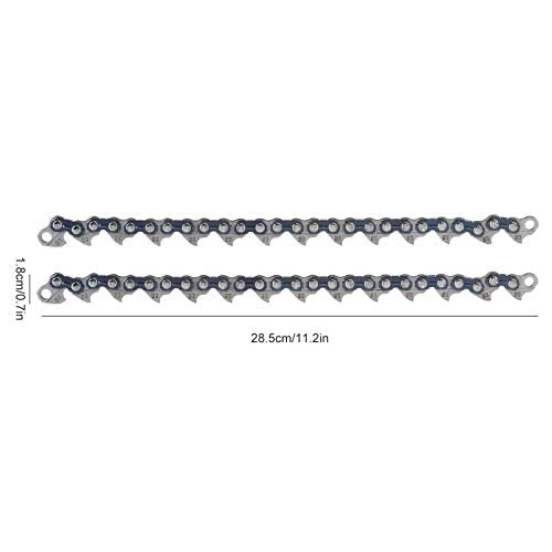 Fdit Stainless Steel Trimmer Head Chain Replacement for Garden Lawn Mower & Brush Cutter - Durable Lawn Mower Replacement Parts for Professional Landscaping & Yard Maintenance